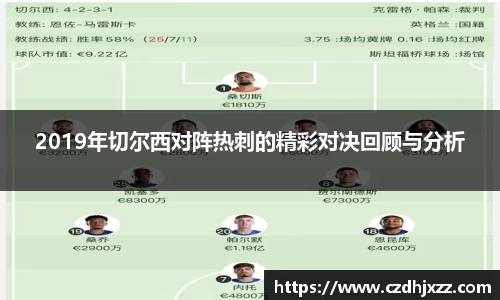 2019年切尔西对阵热刺的精彩对决回顾与分析